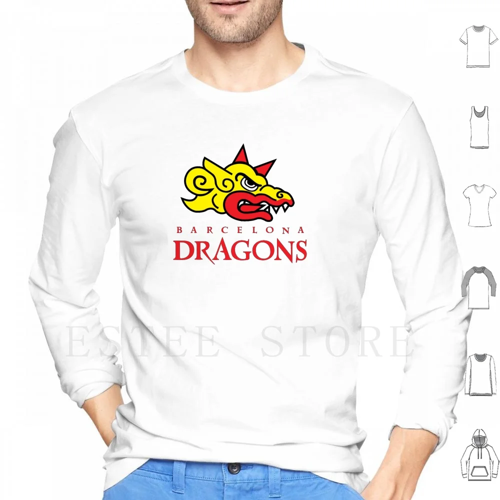 Felpa Con Cappuccio Logo Manica Lunga Football Americano Europa Europa Spagna Bar? A Wlaf Francoforte Galaxy Rhein Fire Berlino Thunder