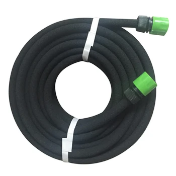 

Soaker Hose Leaking Tube Agriculture Accessory Dripping Flat Weeper Quick Adapter Black Flower Beds Garden Irrigation Heavy Duty