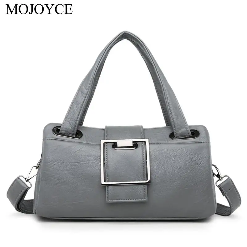 

New Fashion Women Retro Solid Color Vintage Leather Flap Handbag Simple Female Crossbody Bag Messenger Shoulder Bag Travel Totes