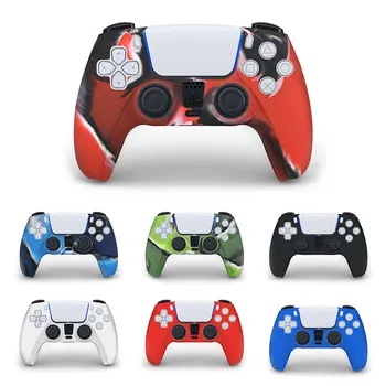 

For SONY Playstation 5 Handle For PS5 Controller Soft Silicone Gel Rubber Protective Case Cover For PS5 Gamepad 2020 New