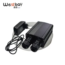 12 В 20 Вт RGB светодиодный светильник двигатель звездное небо Оптическое волокно DMX два порта светильник 1,0 мм комплект для DIY украшения звезда потолок