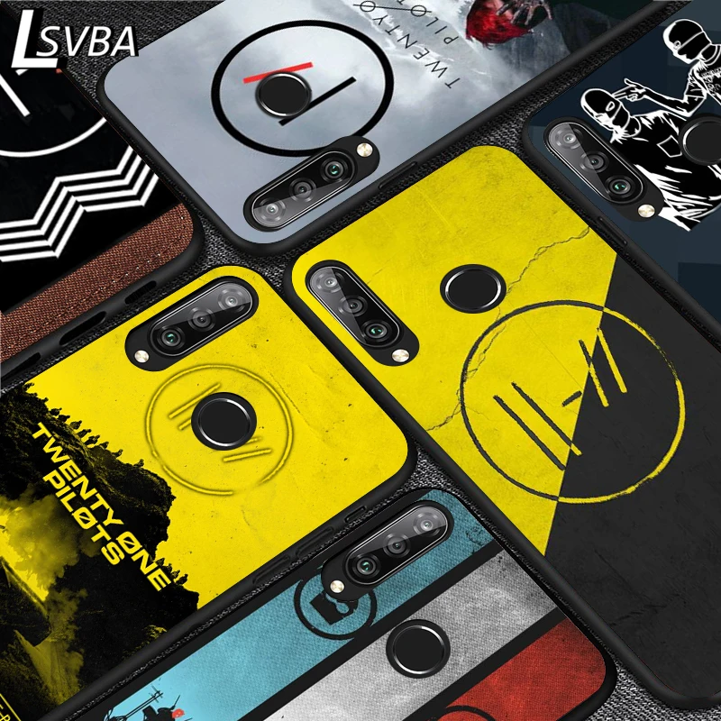 Силиконовый чехол Twenty One Pilots для телефона Huawei P30 P20 P40 Lite E Pro P Smart Z Plus 2019 P10 P9 черный |