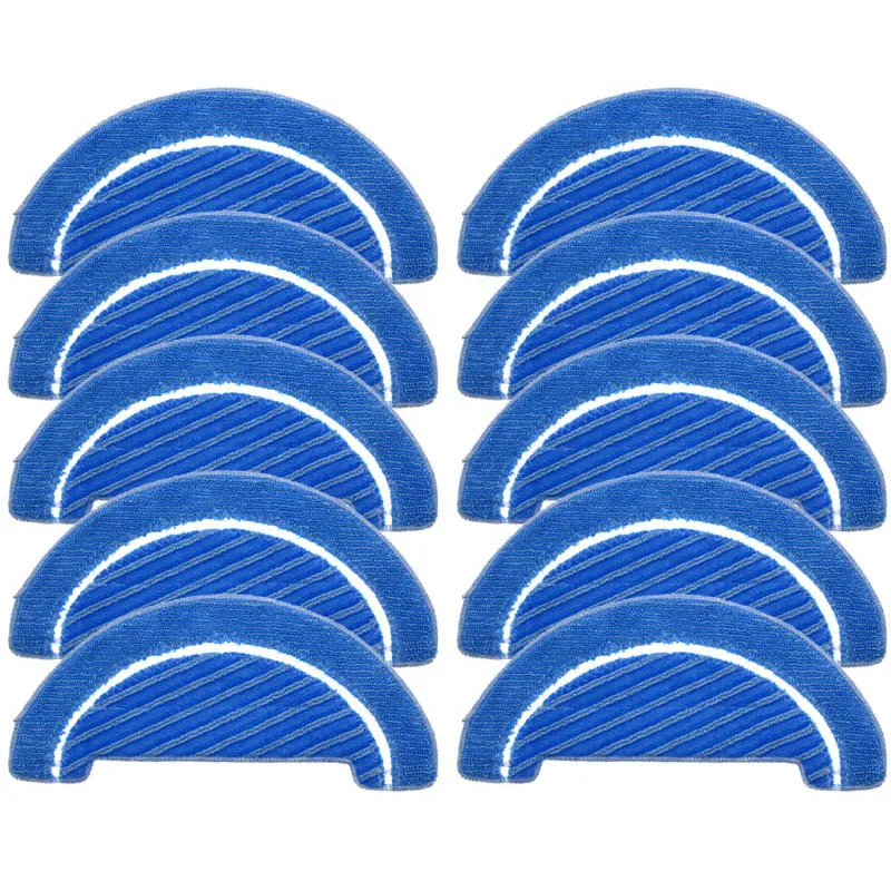 

10Pcs Fabric Mop Inserts for Conga 1090 Series Robot Vacuum Cleaner Accessories Fabric Mop Insert Kit