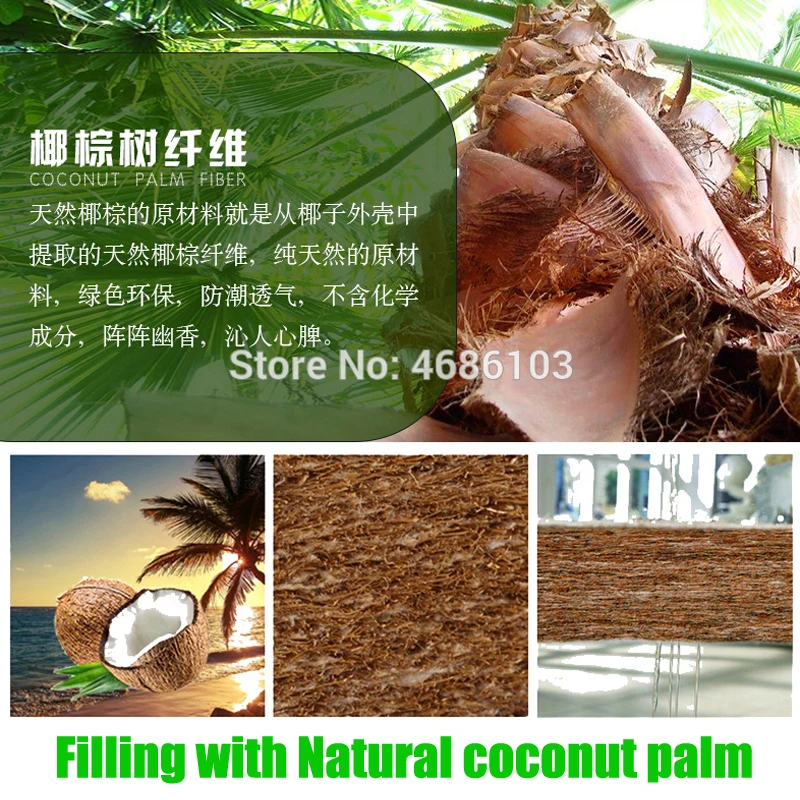 Japanese Style Natural Straw Cori Mattress Unfoldable Tatami Floor Mat Thickness 3cm Environmental Protection