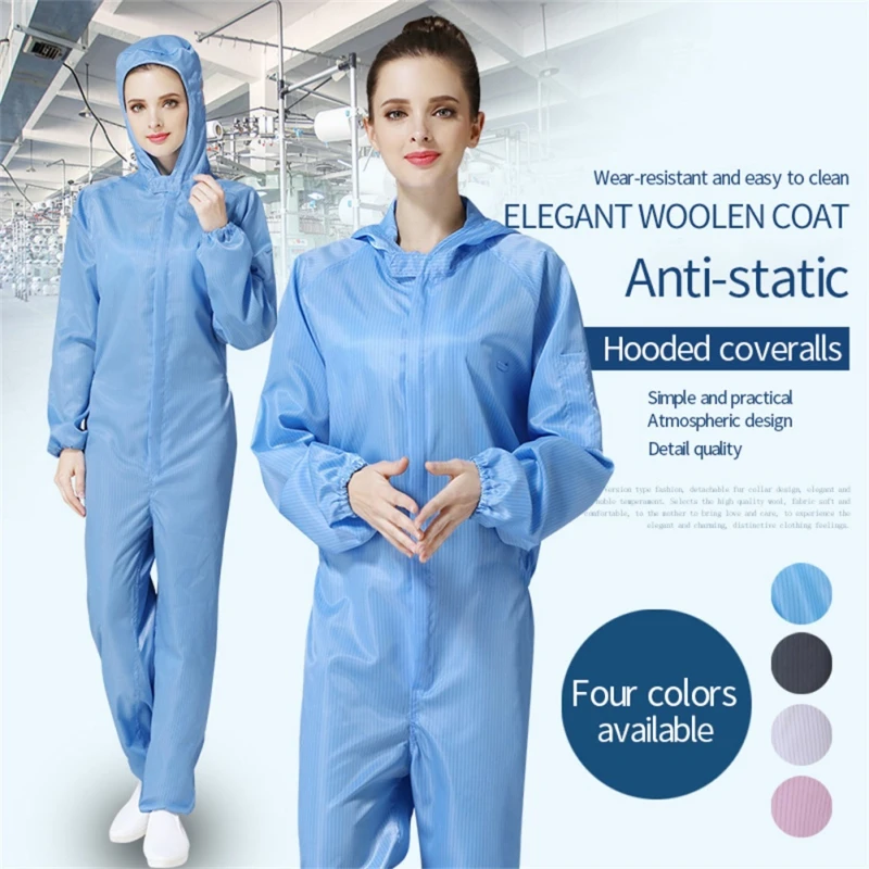 

Reusable Protective Clothing Isolated From Human Contact Dust-proof And Anti-static Protective Suit