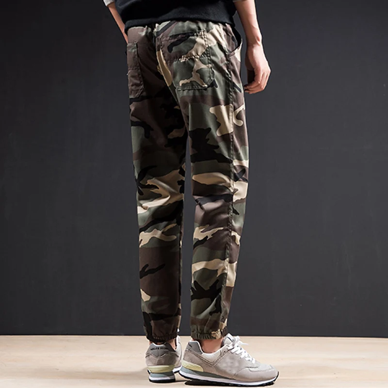 harem trousers men Autumn Pencil Harem Pants Men Camouflage Military Loose Comfortable Fashion new camouflage training pants jog