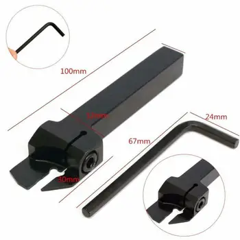 

High Quality MGEHR1212-2 Lathe Cutter External Grooving Turning Tool Holder + L Wrench Durable