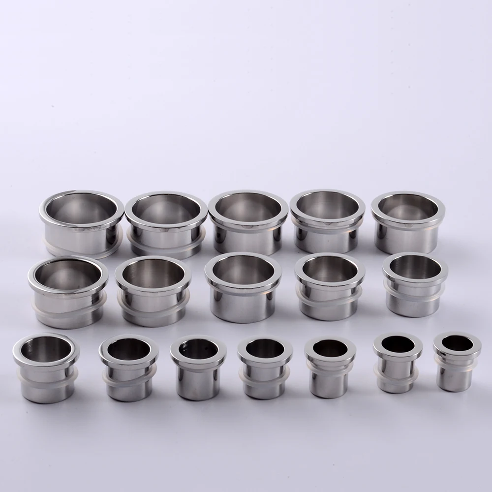 2 Pezzi Tappi Auricolari Per Dilatare Orecchie In Acciaio - Foto 10