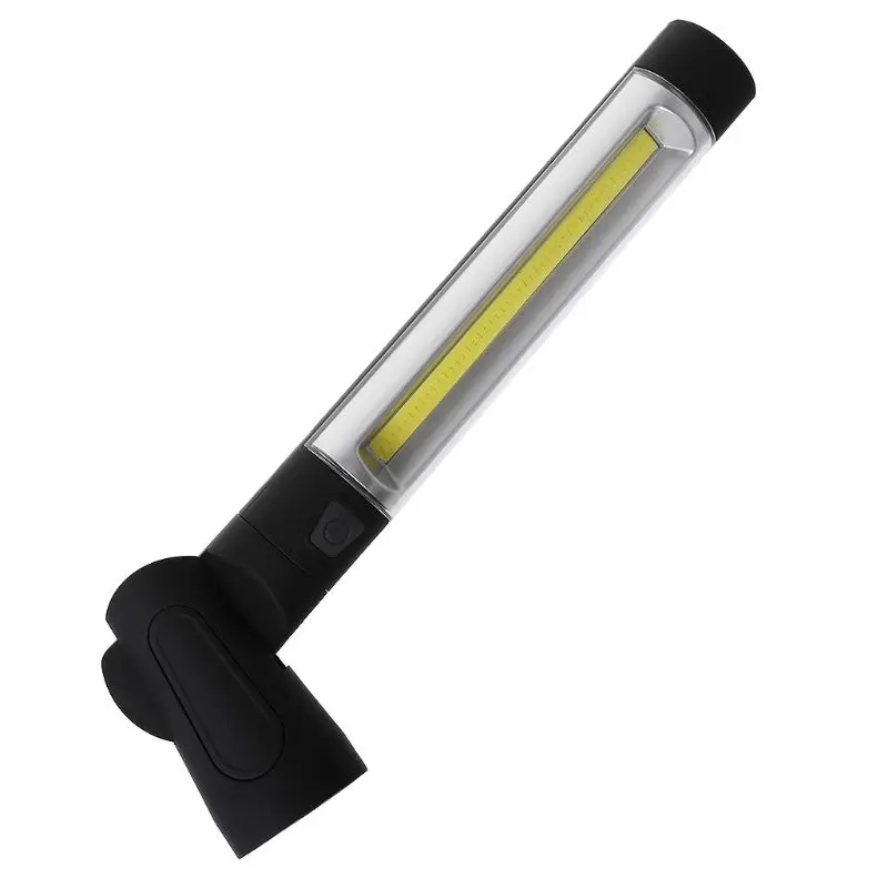 Портативный супер яркий COB светодиодный фонарик на открытом воздухе рабочий свет аварийная Предупреждение лампа
