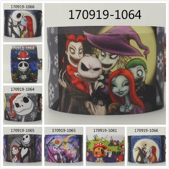 

Winsome 50 Yards 16mm-75mm Halloween Decoration Ribbon Cartoon Printed Grosgrain ,FOE Ribbon