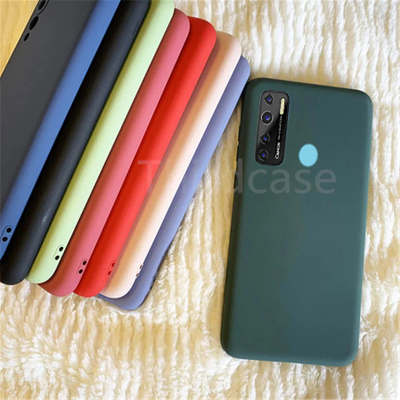 Новый оригинальный жидкий силиконовый чехол для TECNO Pova 2 Camon 15 Air 17 Spark 8 6 GO 7T 5 Pro POP4