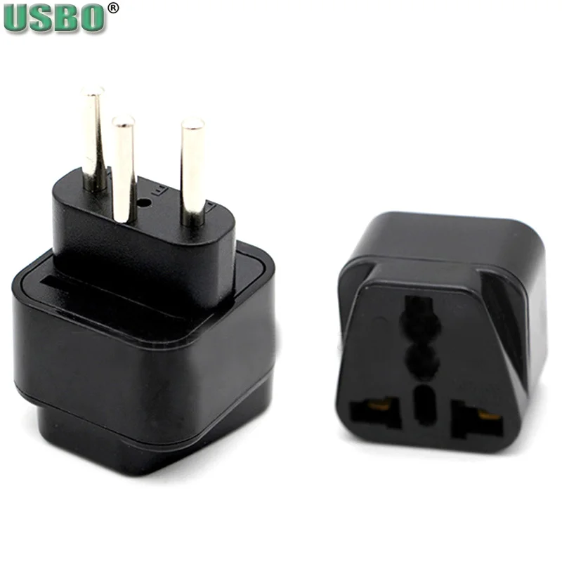 Black White Ce Copper Switzerland Plug Adapter Russia German Au Eu Uk