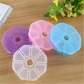 

Nail Polish Holder Plastic Nail Supplies Storage Pen Box Rectangle Nail Art Studs Brushes Tools Holder Case Manicure Tools