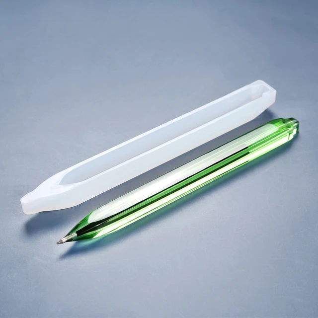 M0003 Diy Kézzel Készített Toll -Szilikon Penész - Epoxi Gyanta Tartó Öntő Tollholder Barkácsolás Ékszerek Készítése - Image 5