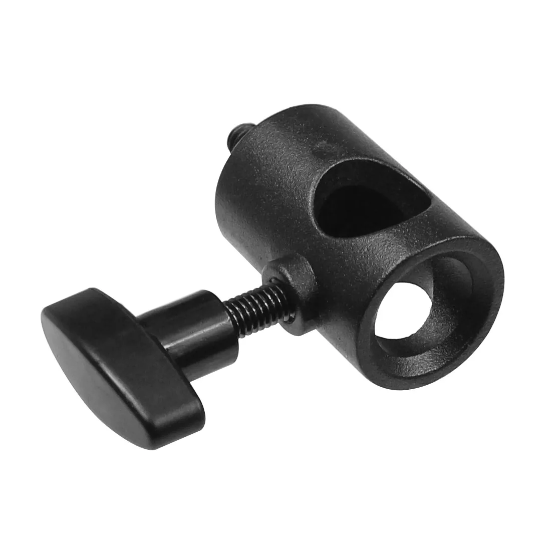 FEICHAO Universal Metal Speedlite Thread Adapter Light Stand Bracket with 1/4 Screw Mount Swivel Adapter for LED Light Monitor light stand photographic light stand