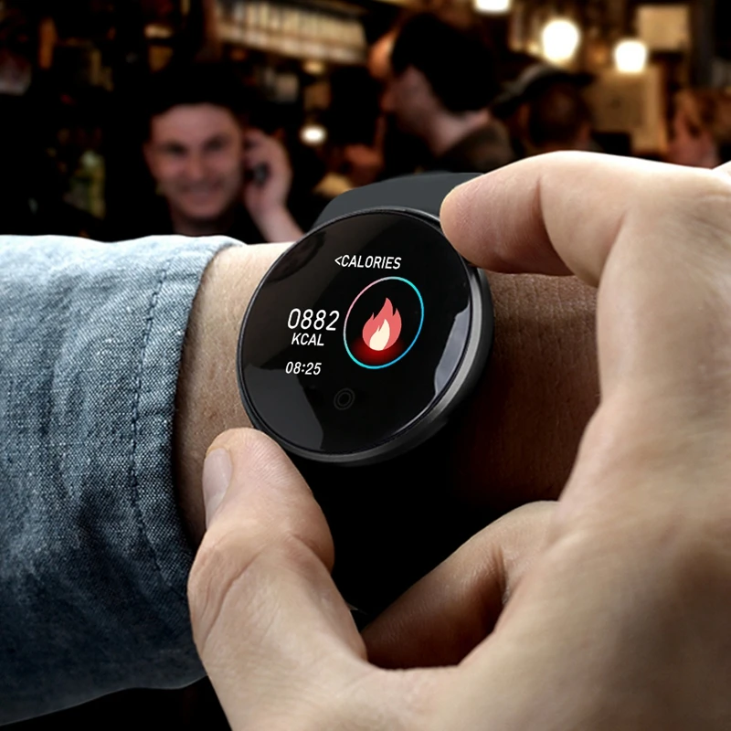 Спортивные часы для мужчин и женщин водонепроницаемые наручные с Bluetooth монитором