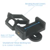EYSDON Cell Phone Adapter Plastic for Monocular Microscope Telescope Binoculars Spotting Scope Mobile Phone Clip Bracket 3