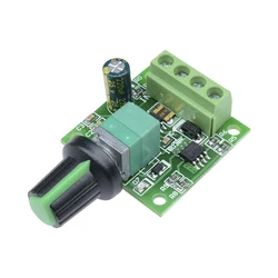 Mini PWM DC Motor Speed Controller Low Voltage 1.8V 3V 5V 6V 12V 2A Speed Control Governor Switch With Self-recovery Fuse
