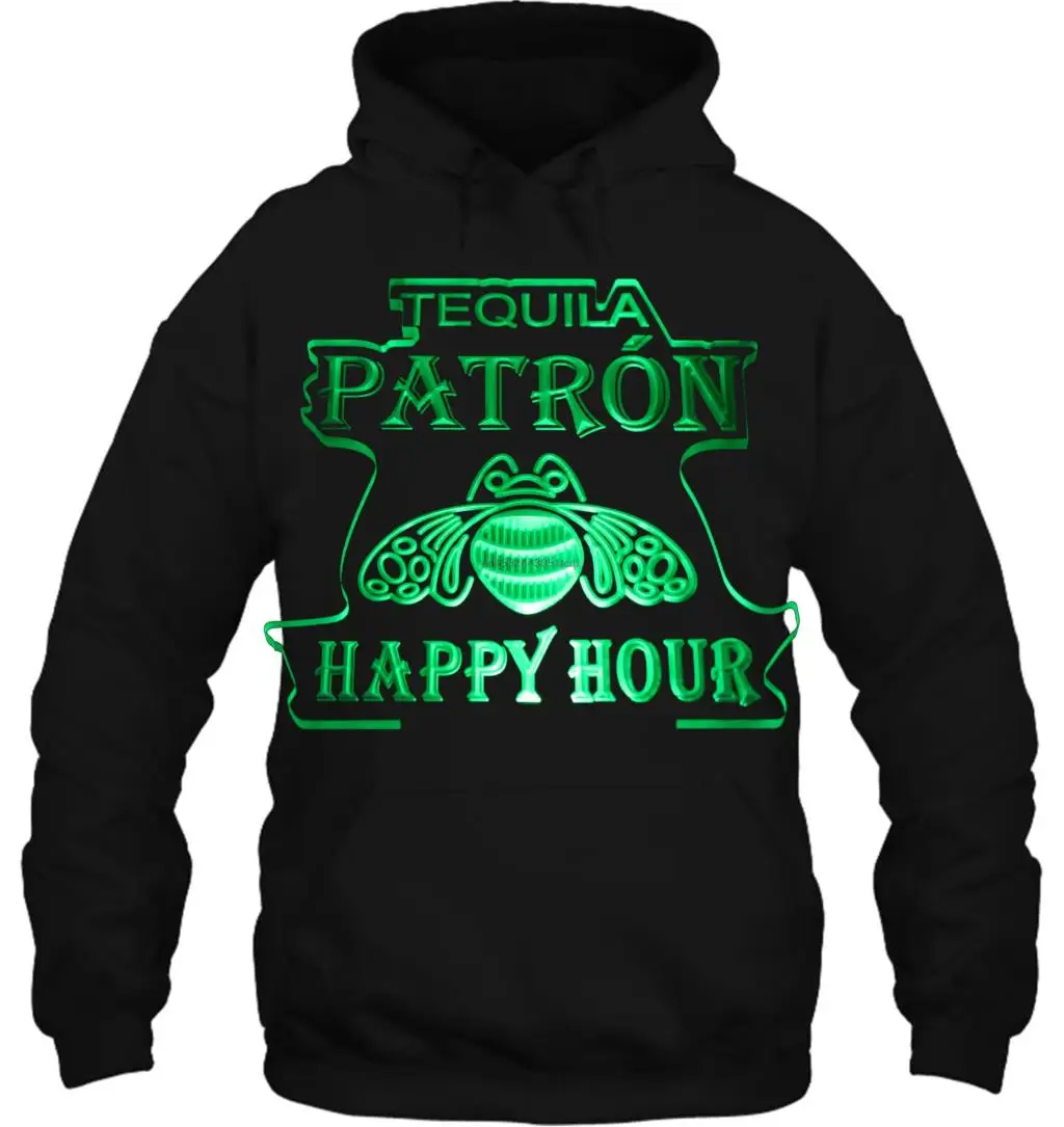 Men Hoodie Fashion Design d Patron Tequila Logo Women Streetwear | Мужская одежда
