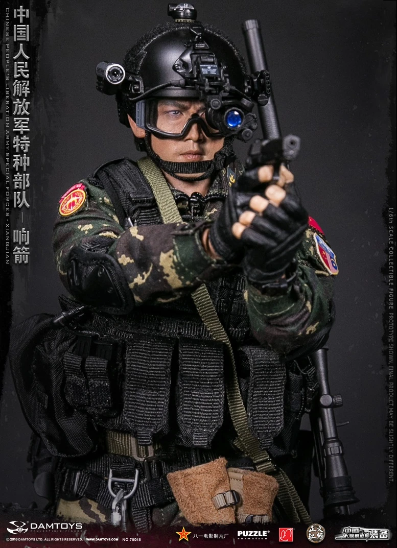 Damtoys 1 6中国人民解放軍特殊部隊xiangjian 12インチコレクションアクションフィギュア趣味のギフト Null Aliexpress