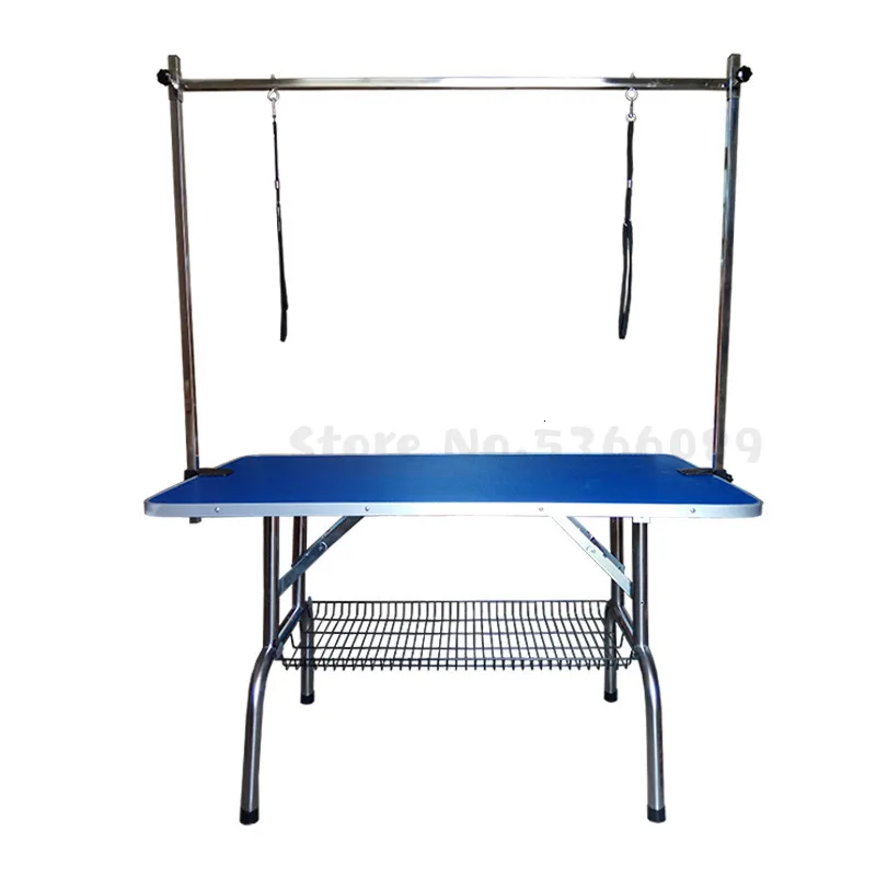 

Pet Grooming Table Folding Dog Grooming Table Home Teddy Golden Hair Bathing Style Table Large with Bracket Hanger