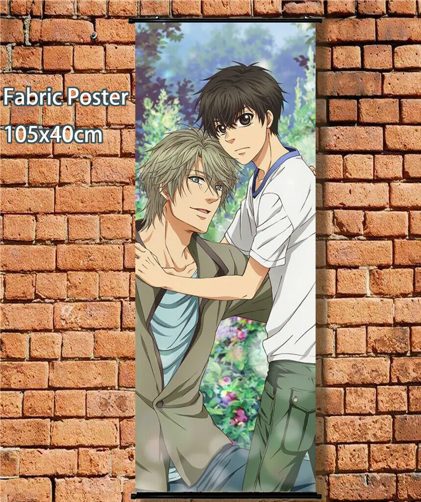 Длинный тканевый плакат настенный свиток супер любителей Yaoi BL Kaido Ren Haru