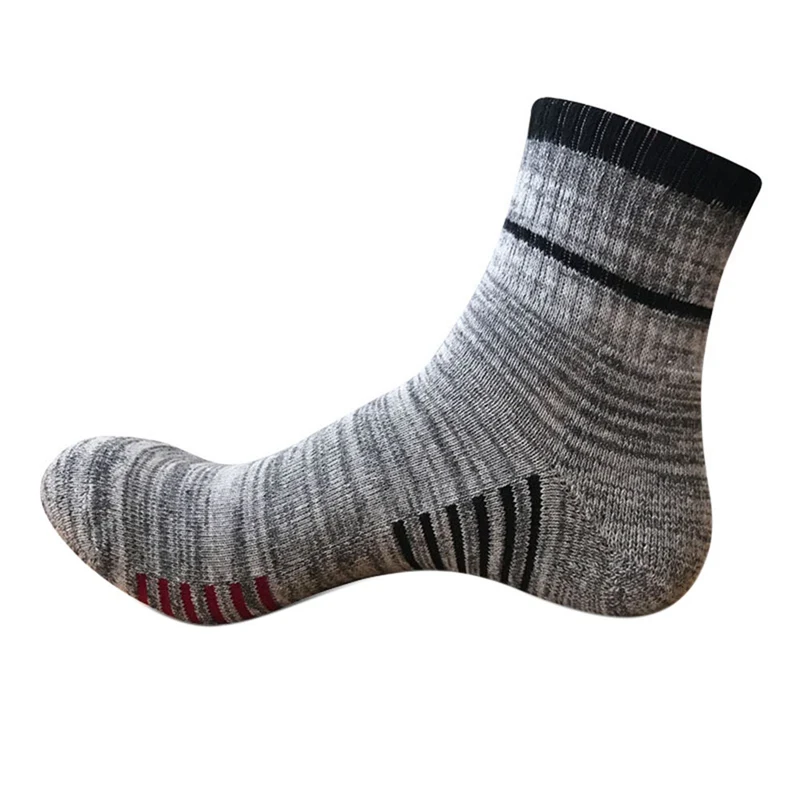 Модные мужские носок однотонного цвета, Мужские дышащие носки с принтом