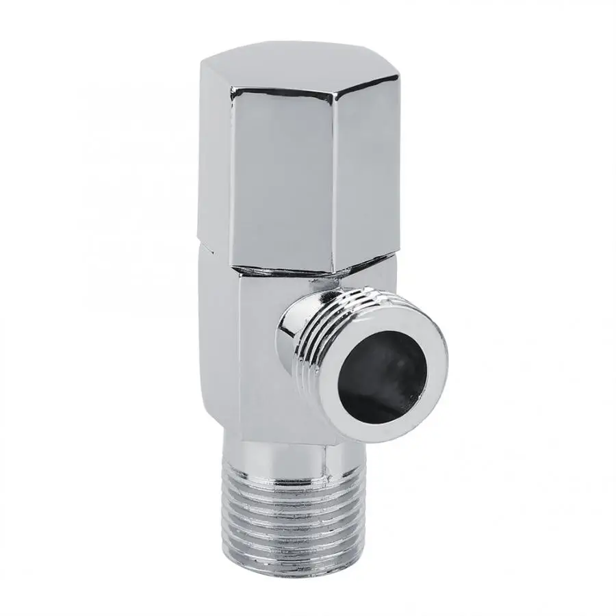 Bathroom Kitchen Water Shut Off Valve Water Teater Toilet Faucet Filling Valve G1/2 Electroplate Filling Valves