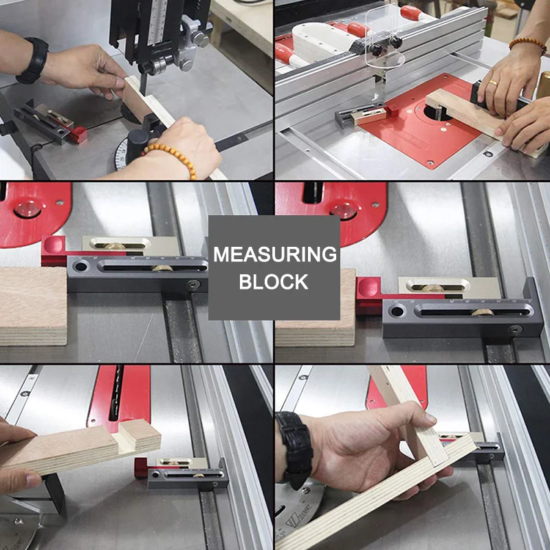 Деревообрабатывающие столы измерительные блоки столы пила слот регулятор врезной и шип инструмент регулировки различных размеров пилы LB88