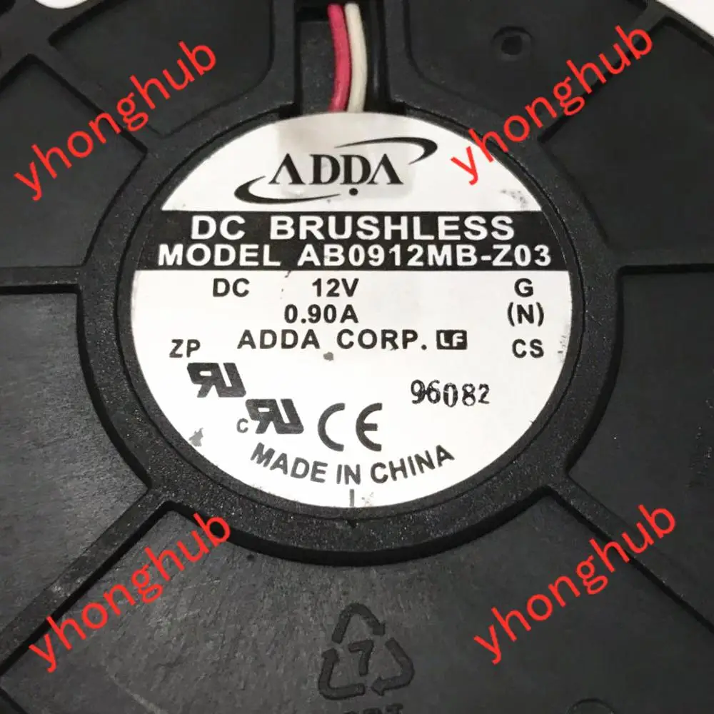 Охлаждающий вентилятор для сервера ADDA AB0912MB Z03 DC 12 В 0 90a 97x97x33 мм|square fan|server fandc fan 12v |