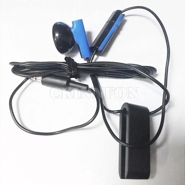 PS4 헤드폰에 대 한 에 대 한 마이크 ON/OFF 제어와 100 개/몫 3.5mm 잭 게임 컨트롤러 헤드셋 이어폰