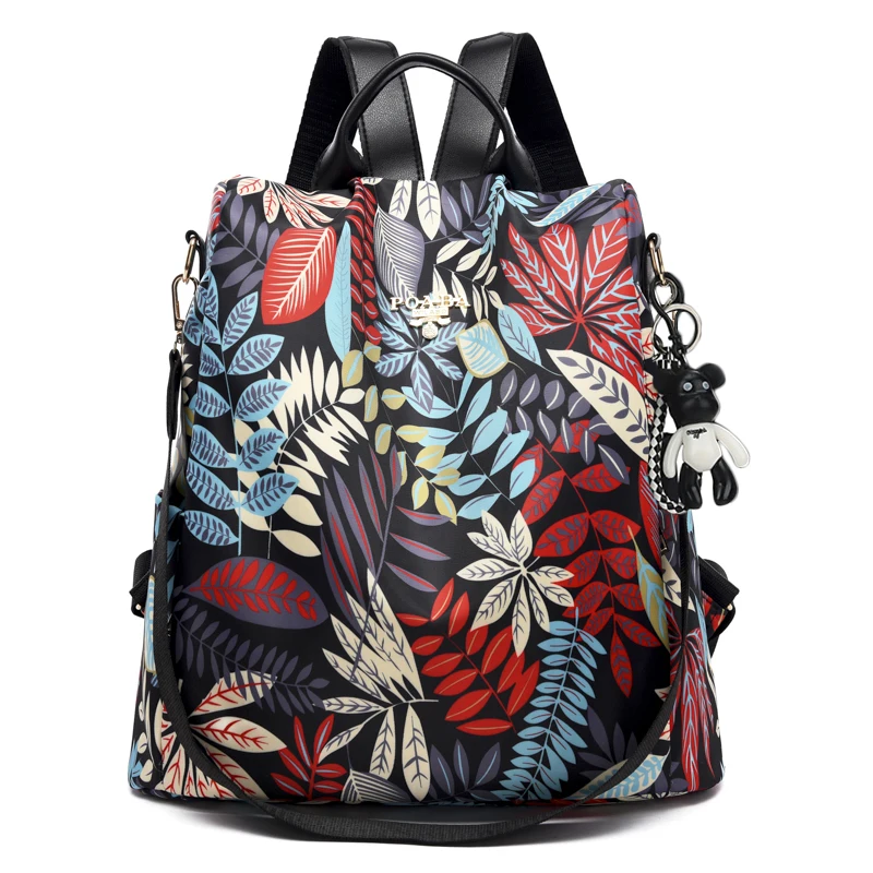 Модные женские школьные рюкзаки CESHA с противоугонным дизайном, Высококачественная школьная сумка-Оксфорд для девочек, школьный рюкзак, школьный портфель Sac - Цвет: 12