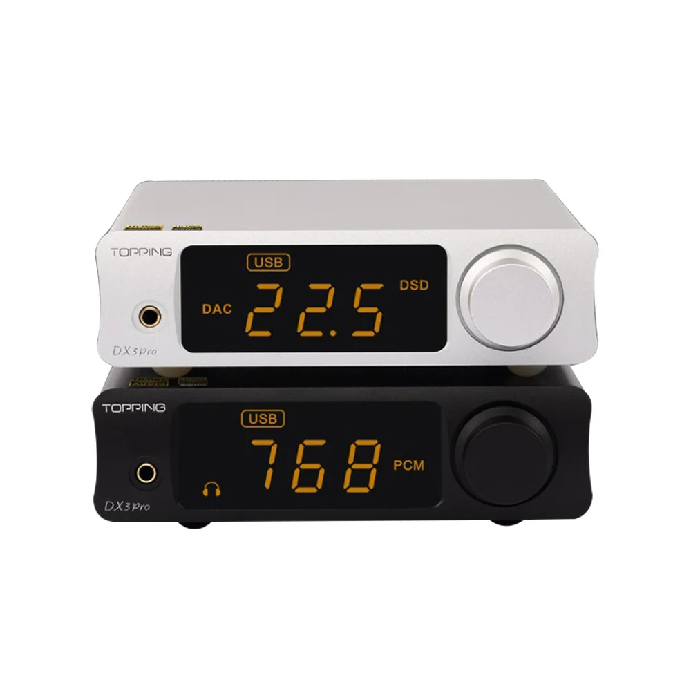 Усилитель TOPPING DX3 PRO LDAC Bluetooth 5 0 HiFi с чипом AK4493 XMOS XU208 DSD512 PCM32bit/768kHz для