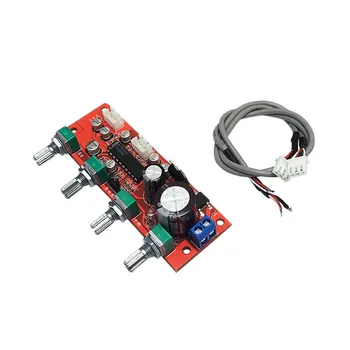 

Taidacent LM1036 Bass Treble Board Pre-amplifier Audio Tone Control Board Volume Adjustment Bass Tone Circuit