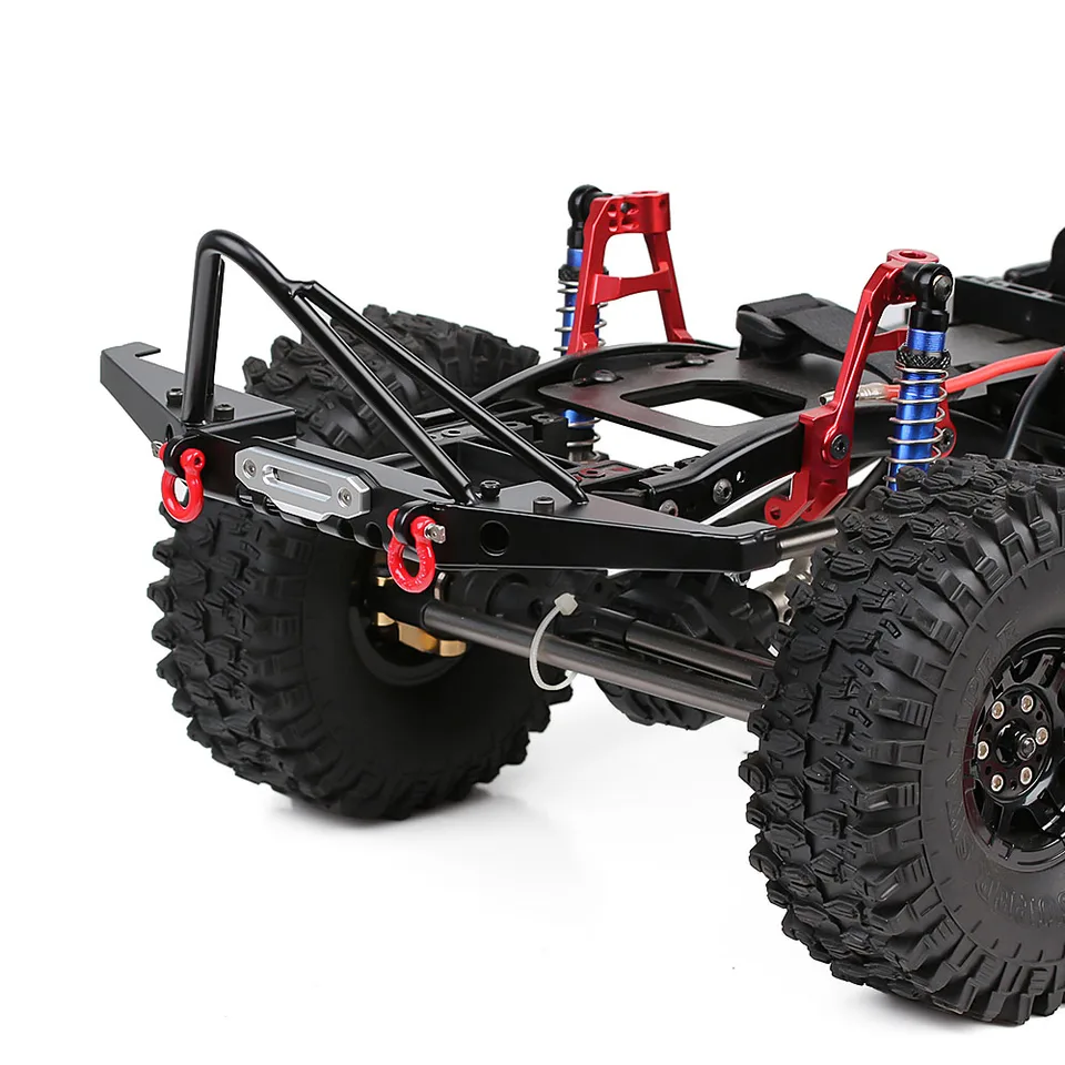 Pare-chocs Avant Et Arrière En Métal Pour Traxxas TRX4 Axial SCX10 LCG Châssis 1/10 RC Voiture Sur Chenilles Pièces De Mise à Niveau Accessoires