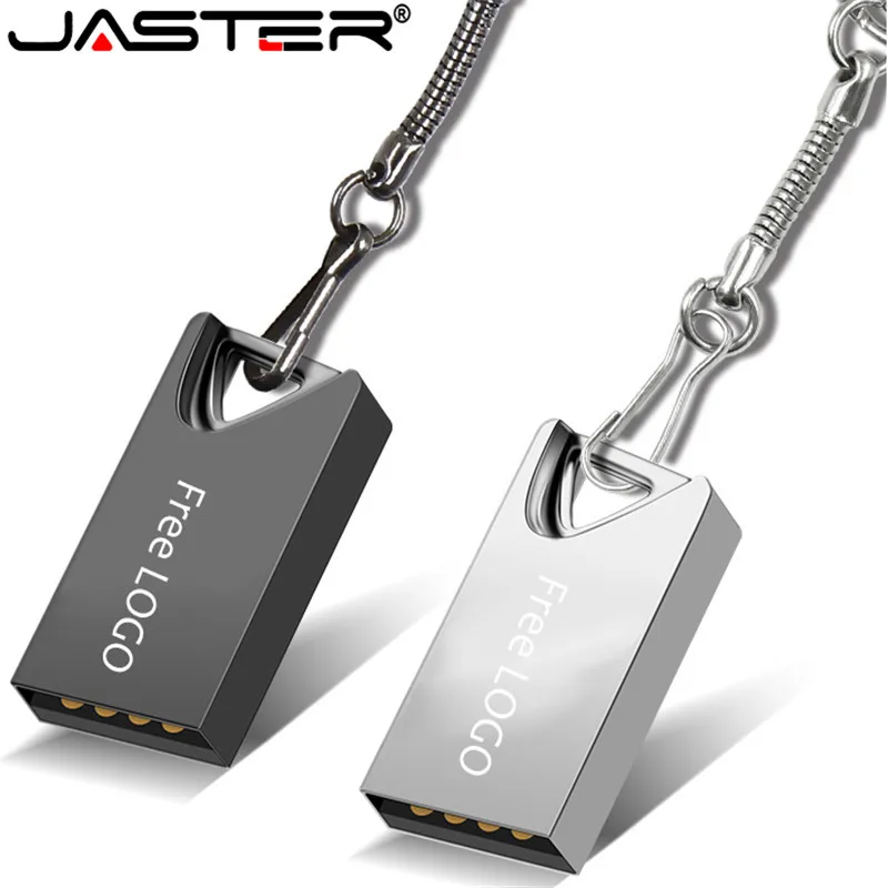 

JASTER New Super Mini Usb Flash Drive Metal usb stick 64GB pen drive USB flash drive 32GB 16GB waterproof pen drive flash disk