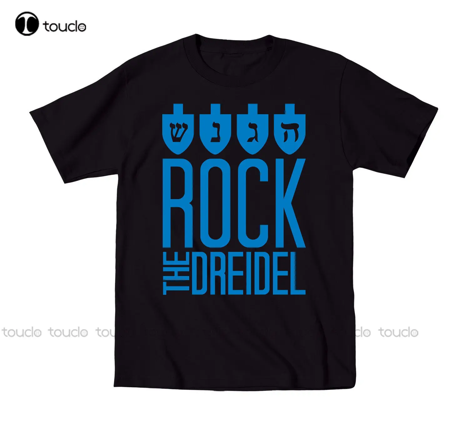 T Shirt Men O-Neck Tops Tees Summer Rock The Dreidel Hanukkah Cool Funny Jewish Scripture Holiday Mens T-Shirtmens Xs-5Xl | Женская