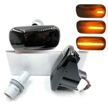 

2x LED Side Marker Lamps turn signal light Dynamic smoke LED side marker lamp for Honda CG2 CG3 CG4 1998-2002 for Civic EG3 EG4-