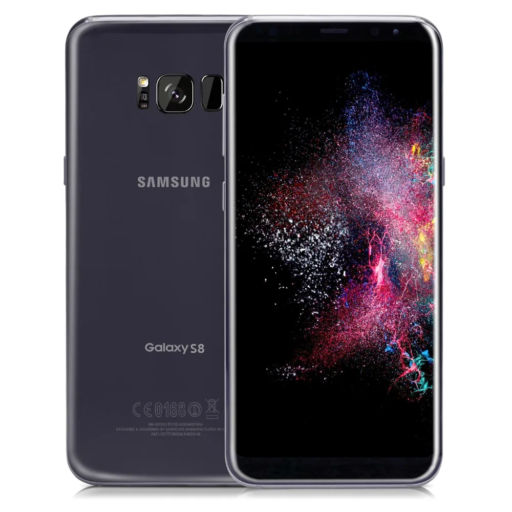 At& T версия samsung Galaxy S8 G950U 4 Гб 64 Гб мобильный телефон 4G LTE Snapdragon 835 Восьмиядерный 5," NFC Android-смартфон G950A