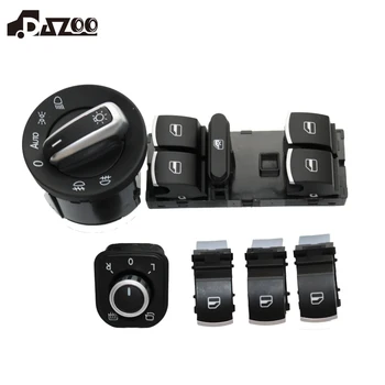 

Mirror Headlight Window Control Switch For J etta 6 Golf 5 6 Touran Tiguan Caddy Passat B6 CC 5ND 959 857