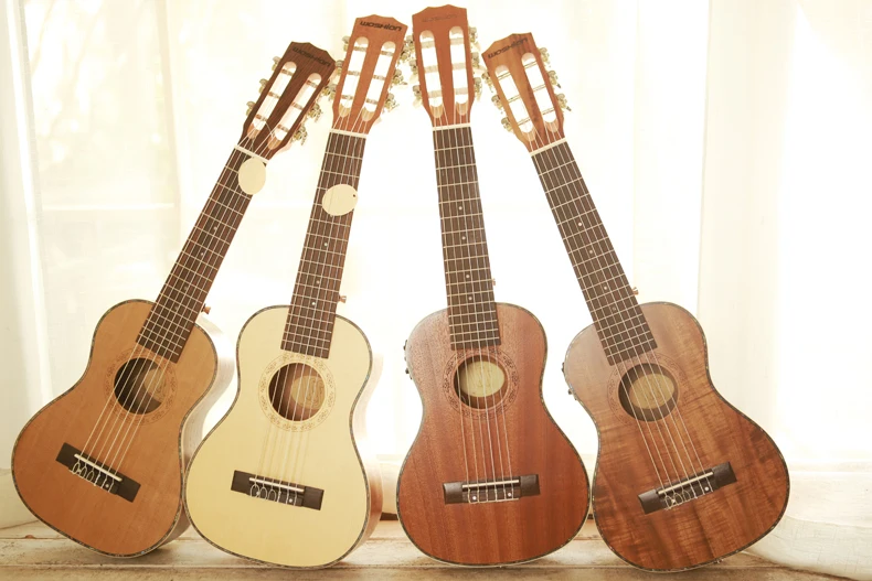 Топовая акустическая электрическая Guitalele Guilele 28 в мини гитара 6 струн укулеле ra