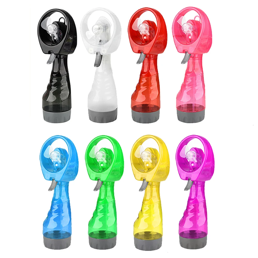 

Mini Portable Handhold Water Mist FAN 2In1 Functions Powerful Fan Water Cooling Spray Fan Humidification Fan FOR Outdoor Travel