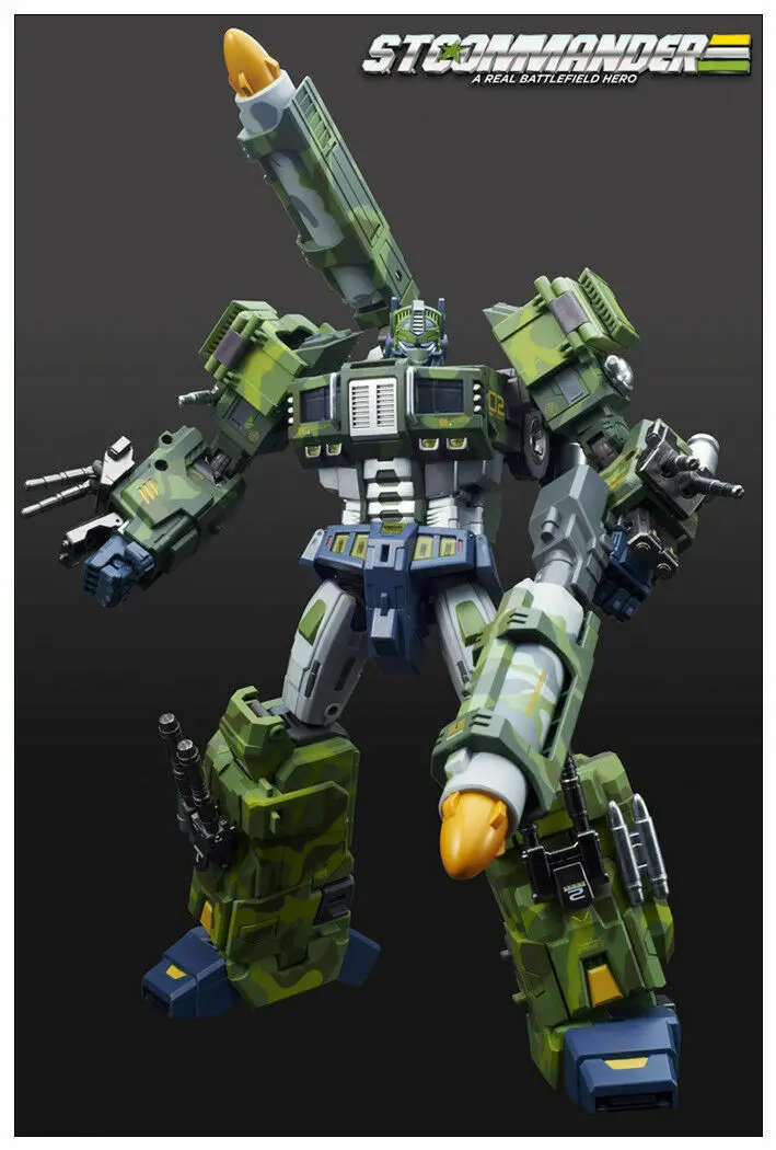 TFC Toys STC-01A Supreme Techtial Commander OP Jungle ver трансформационная фигурка