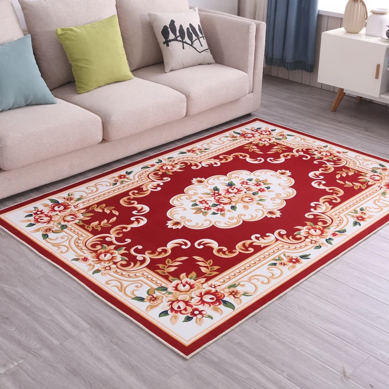 Богемный шикарный винтажный ковер декоративный большой напольный коврик для