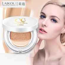 LAIKOU солнцезащитный крем с воздушной подушкой BB изоляционный CC крем контроль над маслом отбеливающий водонепроницаемый скрывающий макияж Гиалуроновая кислота отбеливание