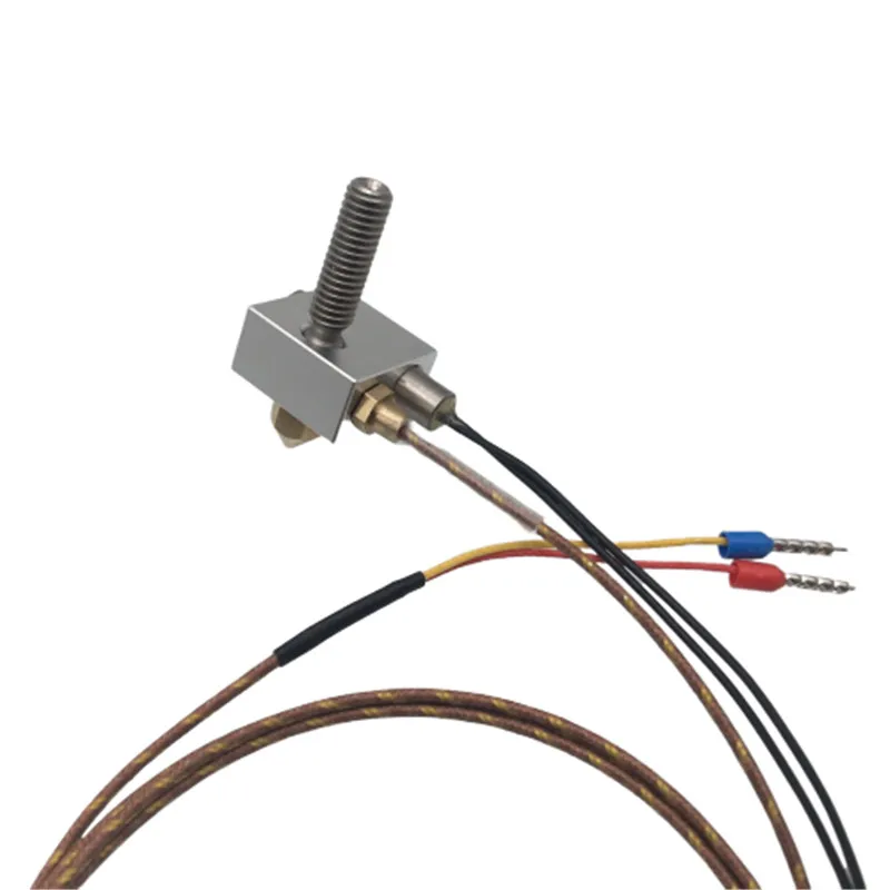 Funssor 1 шт. 24 в 40 Вт репликатор 2 3D принтер hotend комплект 0,4 мм сопло нагреватель картридж TC термопара 1,75 мм