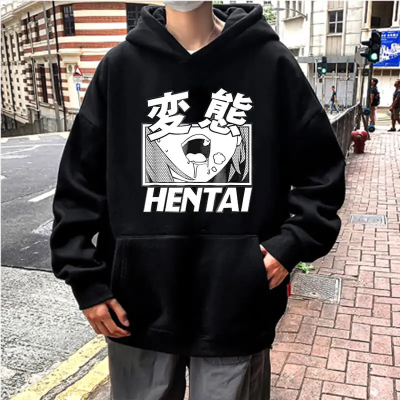 Худи Ahegao хентай аниме унисекс мультяшный свитшот для мужчин и женщин пуловер