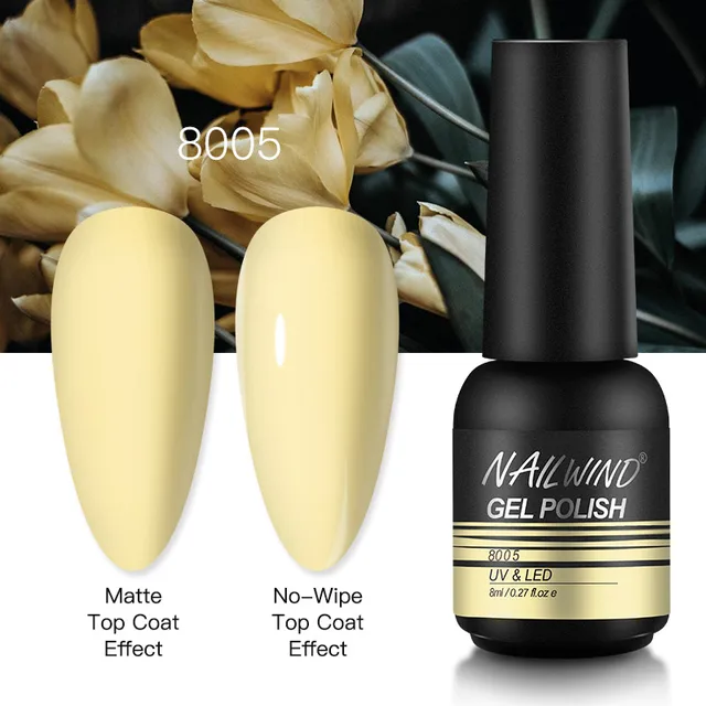 Nailwind Gel Nail Polish 8ml Semi Permanent Varnish Nail Art All for Manicure Need UV LED lamp Base Top coat Nails Gel Polish NE118005