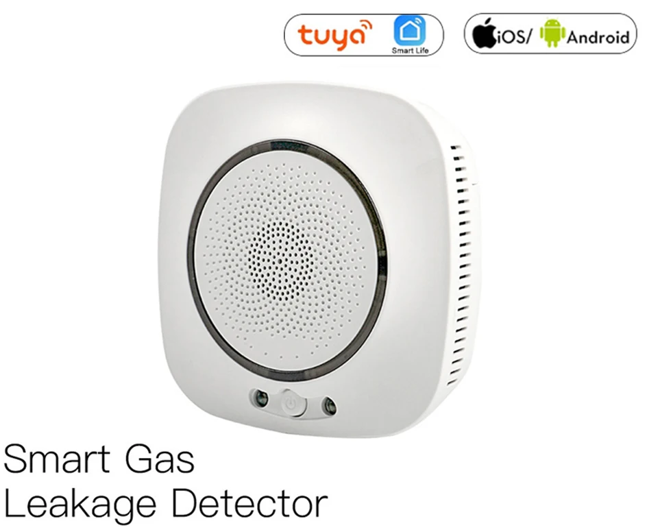 Description Picture 2 of itemWiFi Smart Gas Leakage Fire Security Detector Gas Combustible Alarm Sensor Smart Life Tuya App Control Home Security System