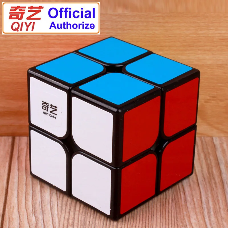 Кубик Рубика QiYi профессиональный скоростной кубик головоломка 2x2x2 наклейка